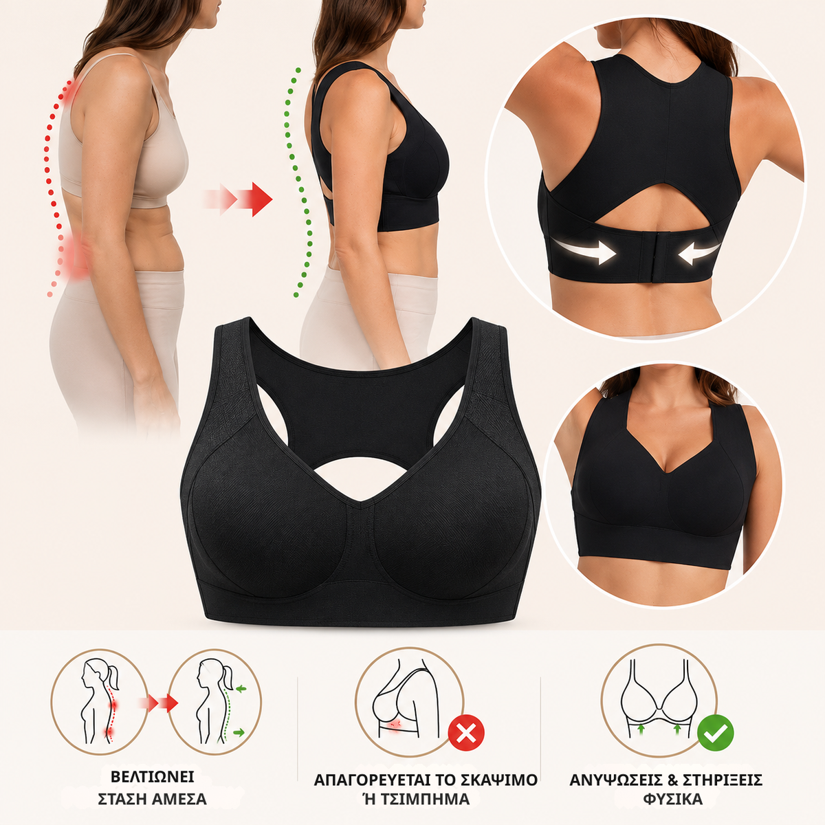 Posture Correcting Bra