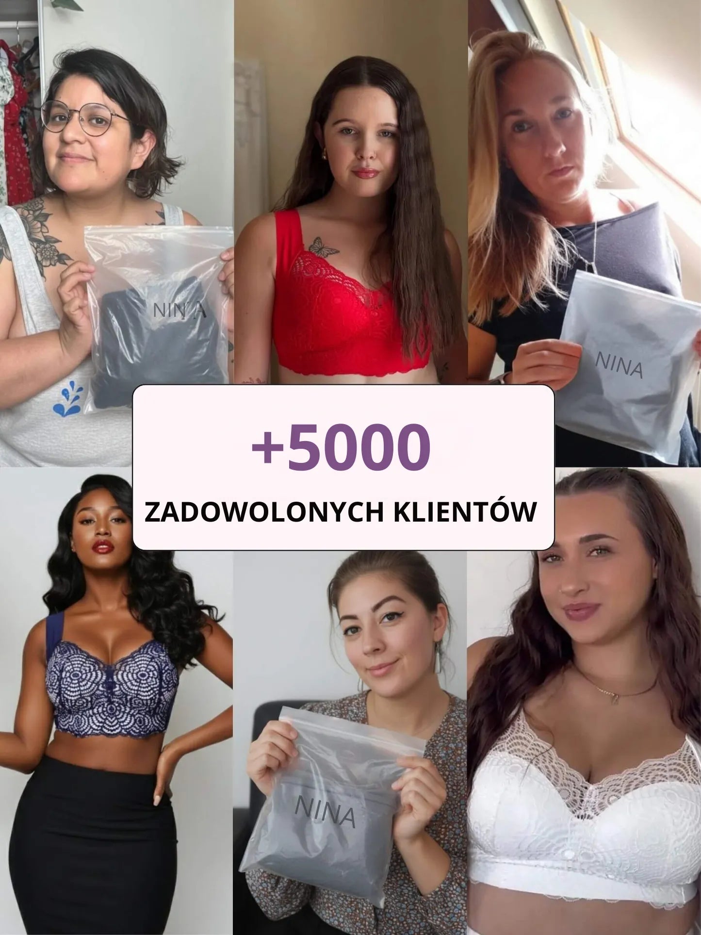Nina – Wygodny Biustonosz Push-Up Bez Fiszbin PL