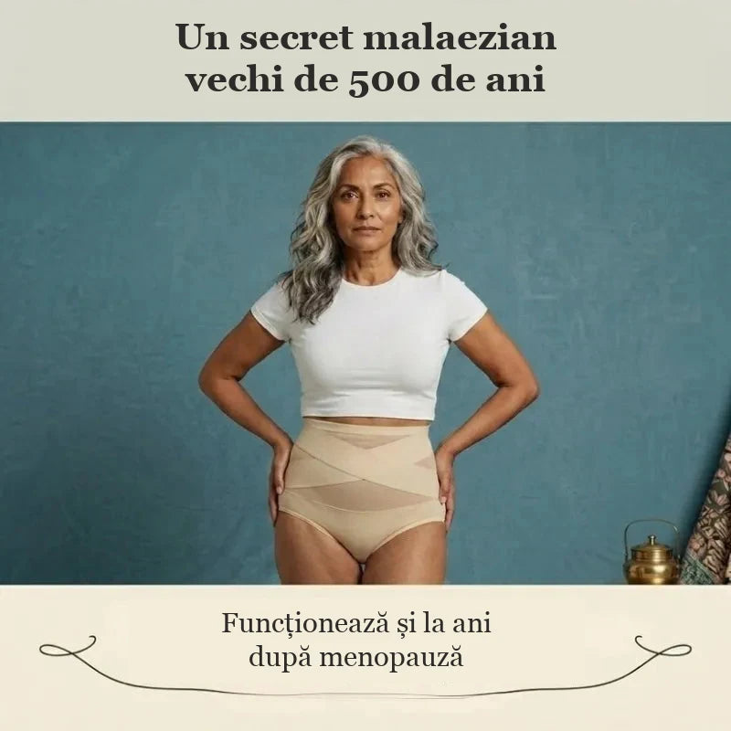 Chilot Modelator cu Talie Înaltă pentru Perioada de După Naștere și Menopauză