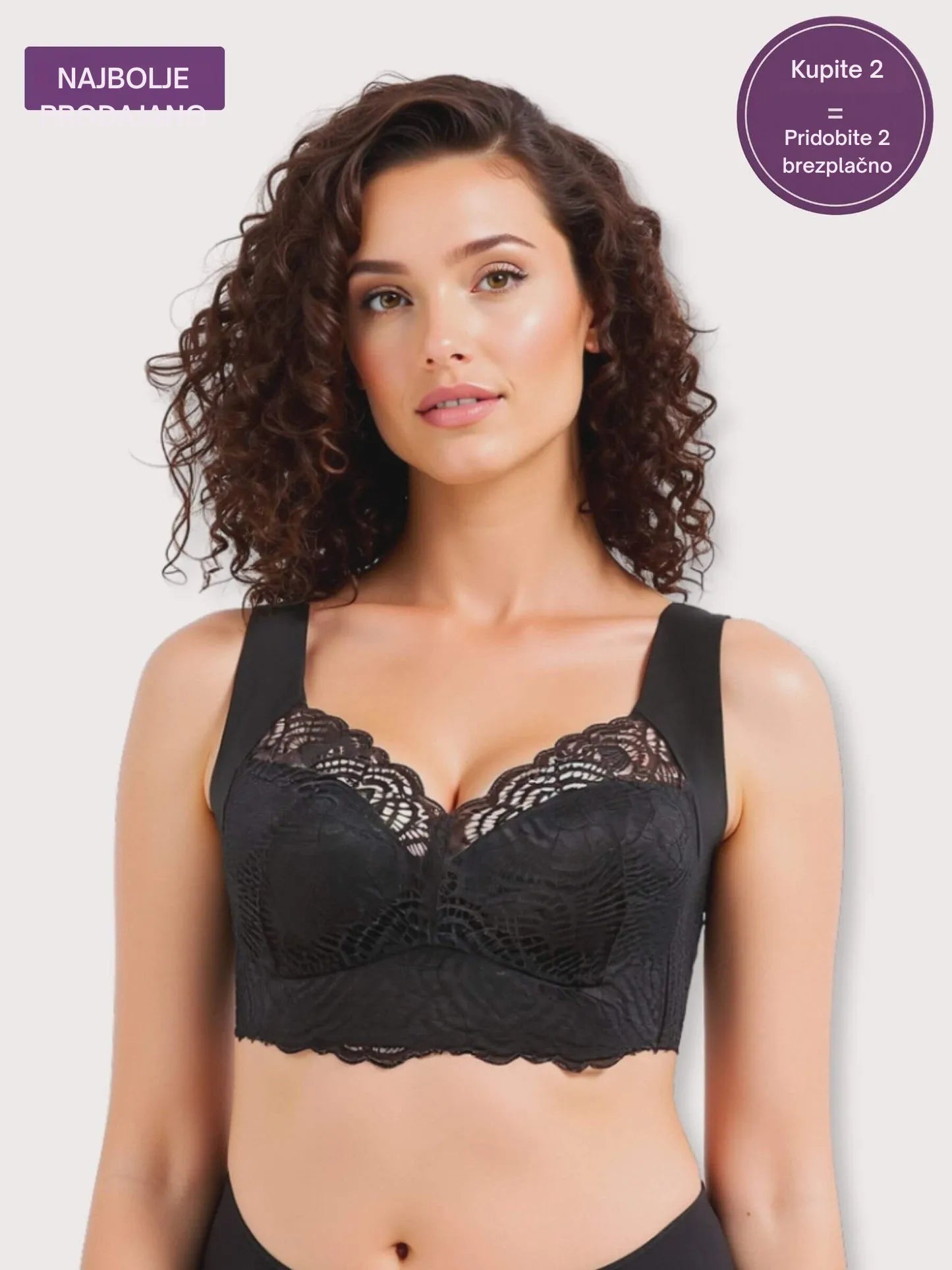 Nina – Udoben Push-Up Nedrček Brez Žic SN