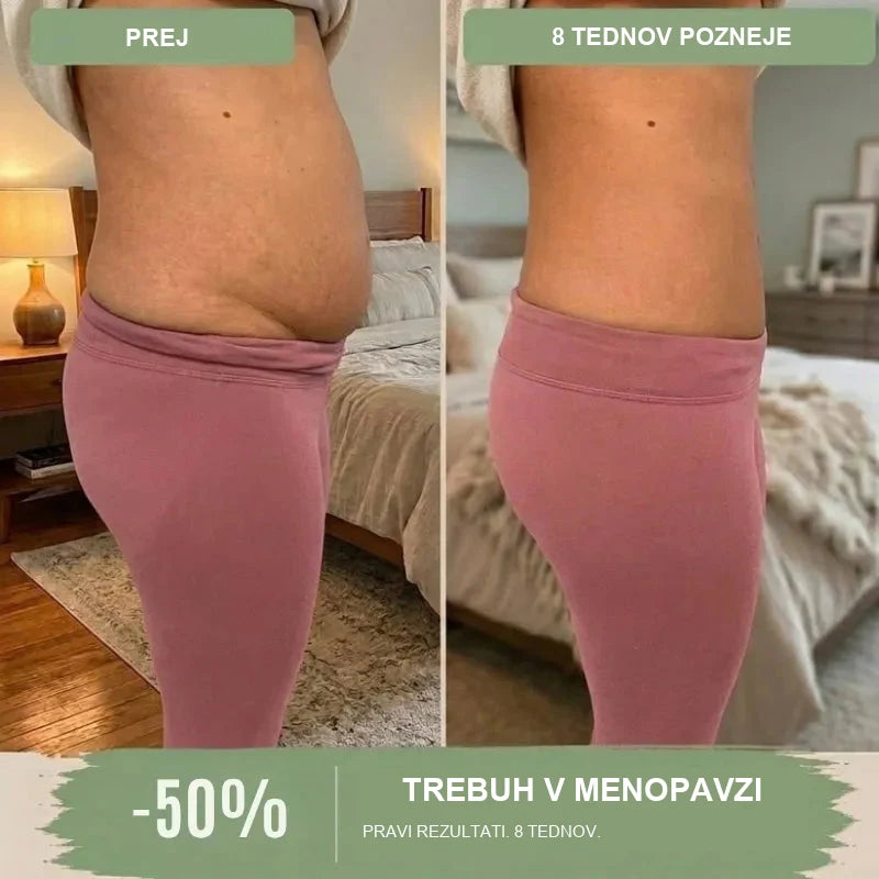 Visokopasne modelirne hlačke za obdobje po porodu in v menopavzi